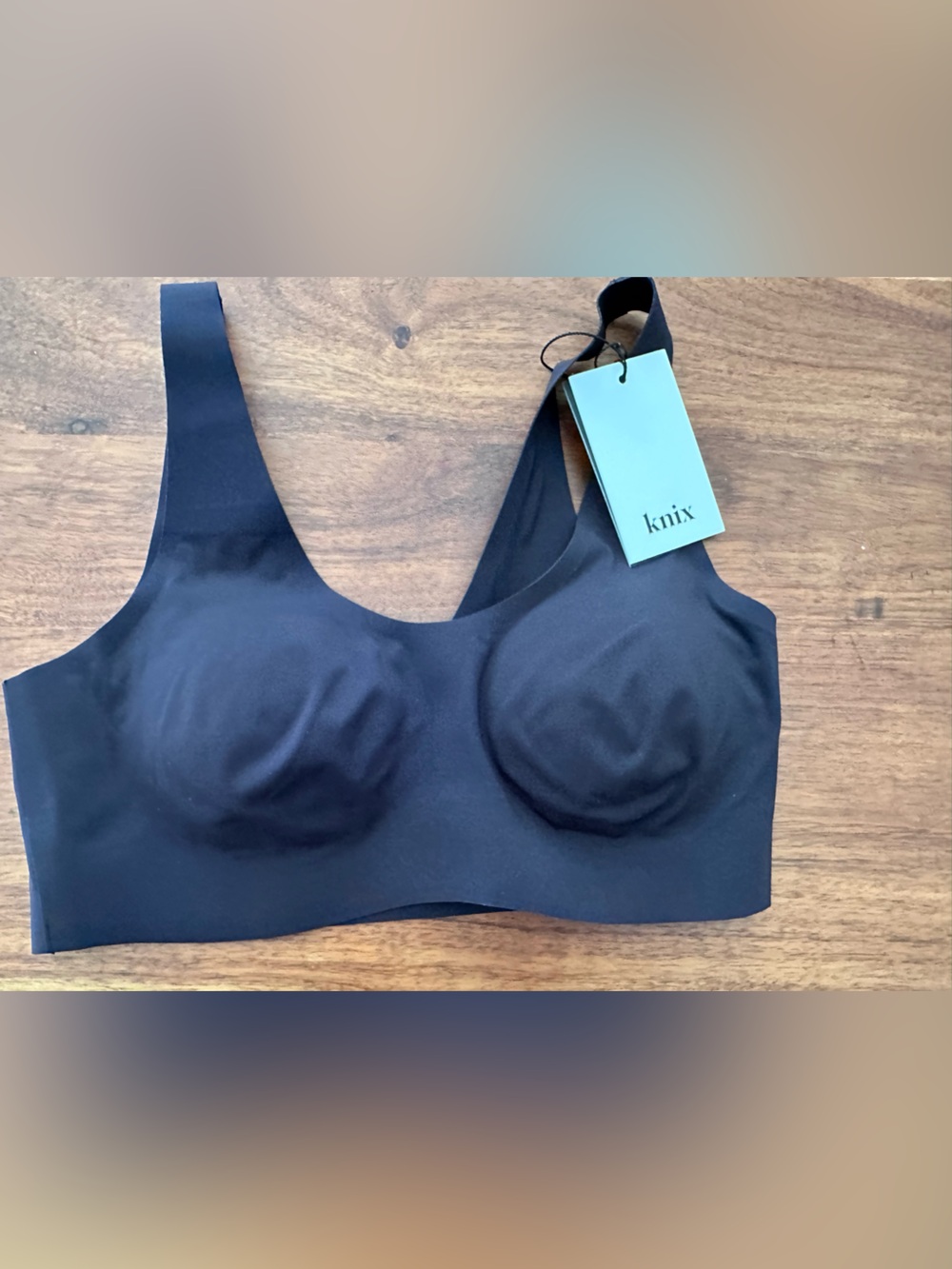 knix Black Seamless Wireless Everyday Bra